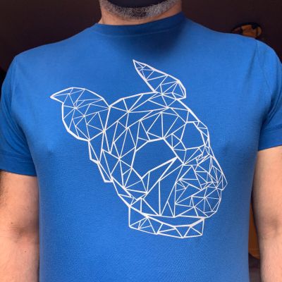 Low Polygon Pup Mask