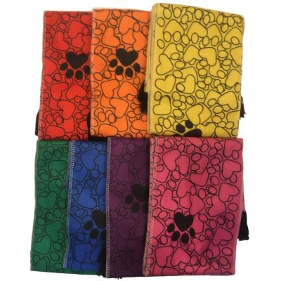 Messy Paws Scarf - White