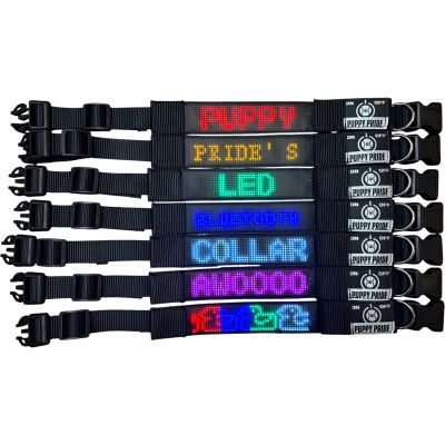 Bluetooth LED Collars