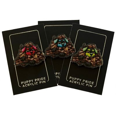 Cookie Pile Acrylic Pin