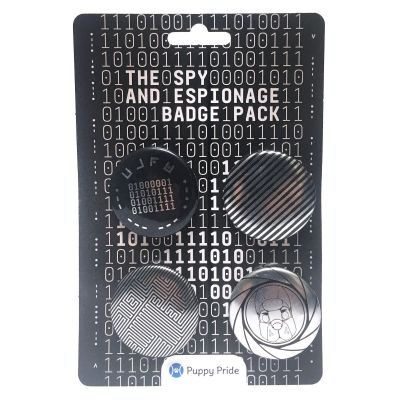 Spy Barkadamy Badge Set