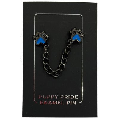 Chained Paw Enamel Pins