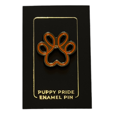 Leash Paw Enamel Pin
