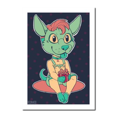 Birthday Cards - Alien Male