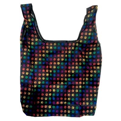 Foldaway Shopping Bag - Rainbow