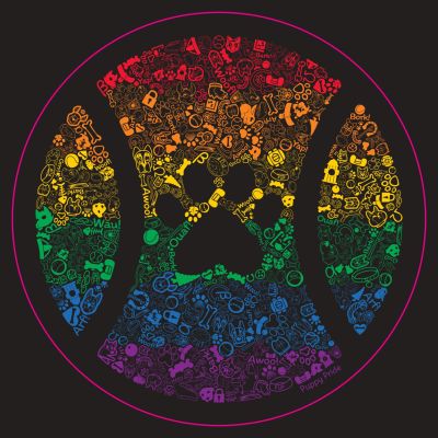 Collage Logo Sticker