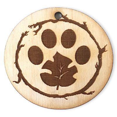 Woodland Paw Tag