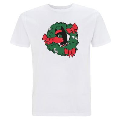 Puppy Wreath T-Shirt