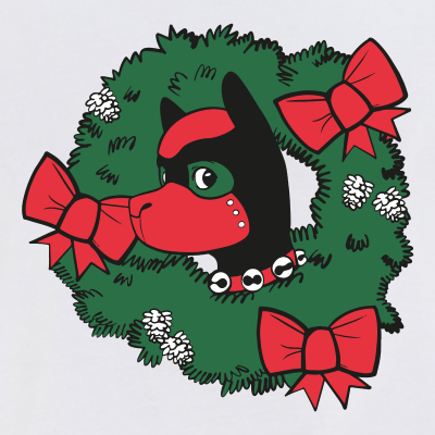 Puppy Wreath T-Shirt