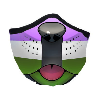 Face Mask V2 - Genderqueer