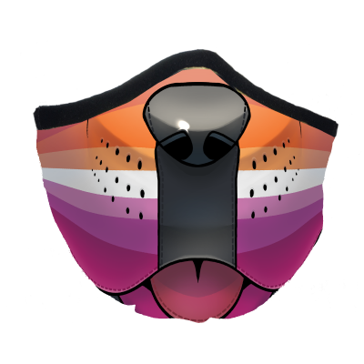 Face Mask V2 - Lesbian
