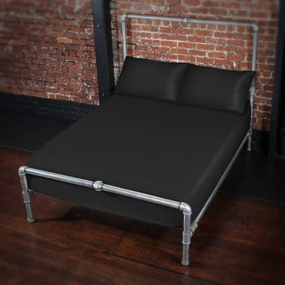 SheetsOfSanFrancisco - Fluid Proof Fitted Sheet -Black
