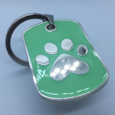 Glow Paw Keyring