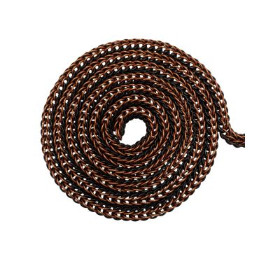 Aluminium Collar Black/Brown