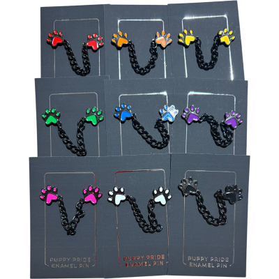 Chain Paw Charms