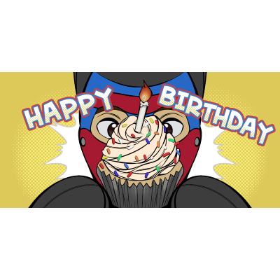 Birthday  Cupcake