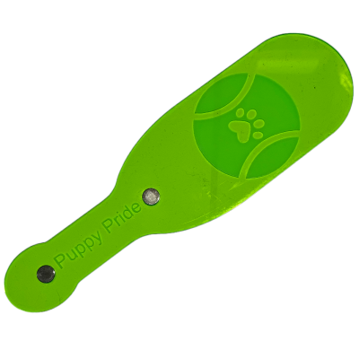 Snap 'n' Spank Fluorescent Logo Paddle