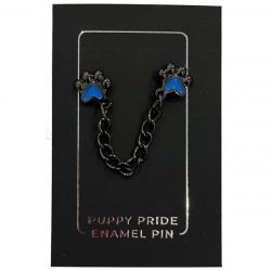 Chained Paw Enamel Pins
